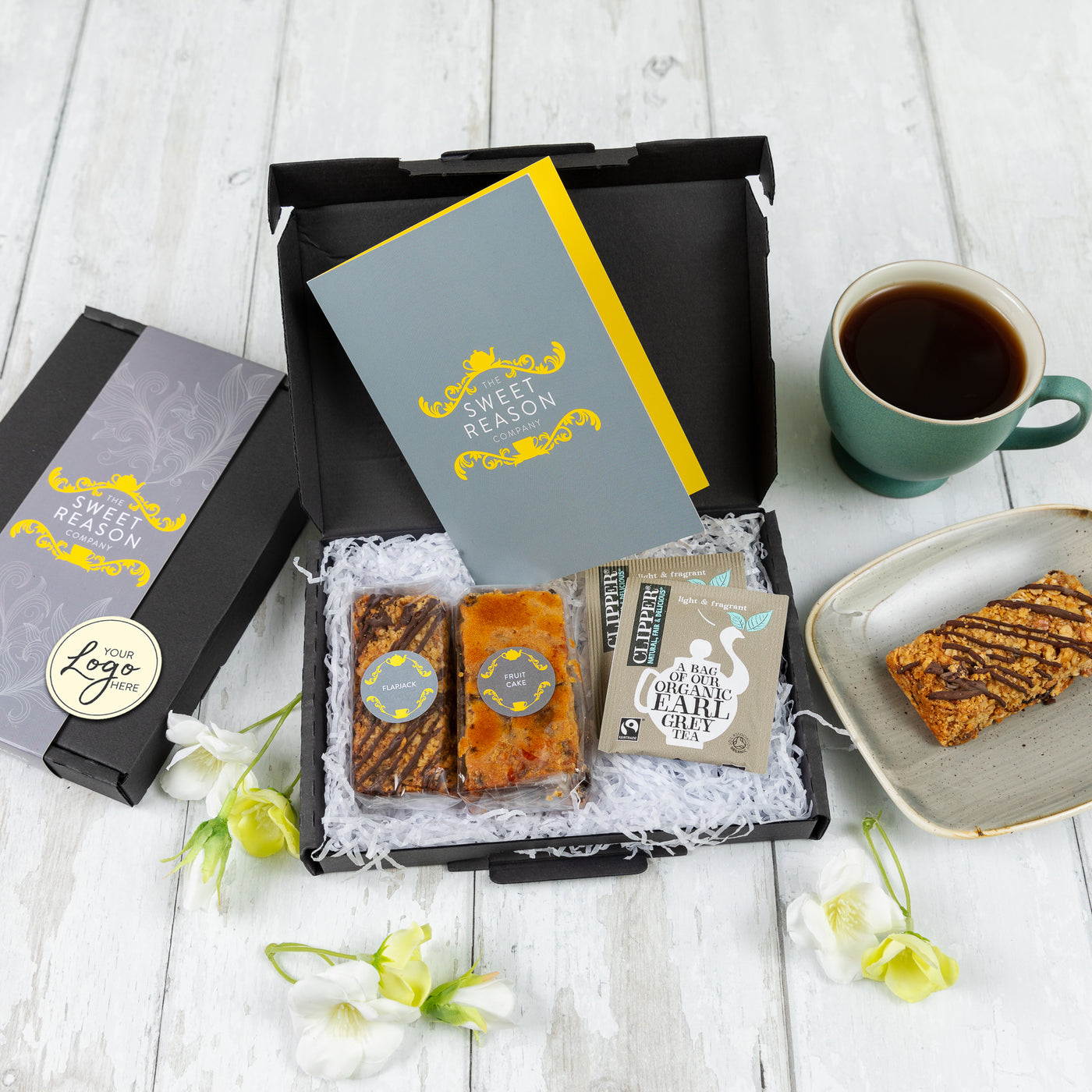 Branded & personalised Afternoon Tea for Two Bars Letterbox