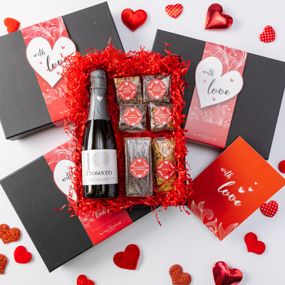 'With Love' Bakes and Prosecco Gift