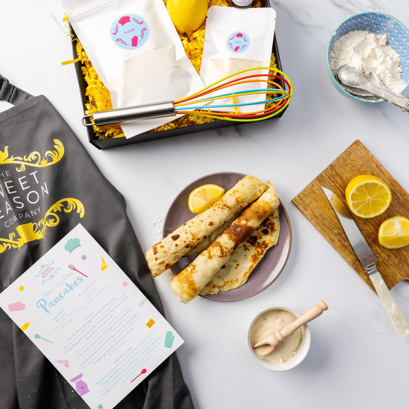 Pancake Day Kit: Make-Your-Own Pancakes, Whisk and Pot of Honey