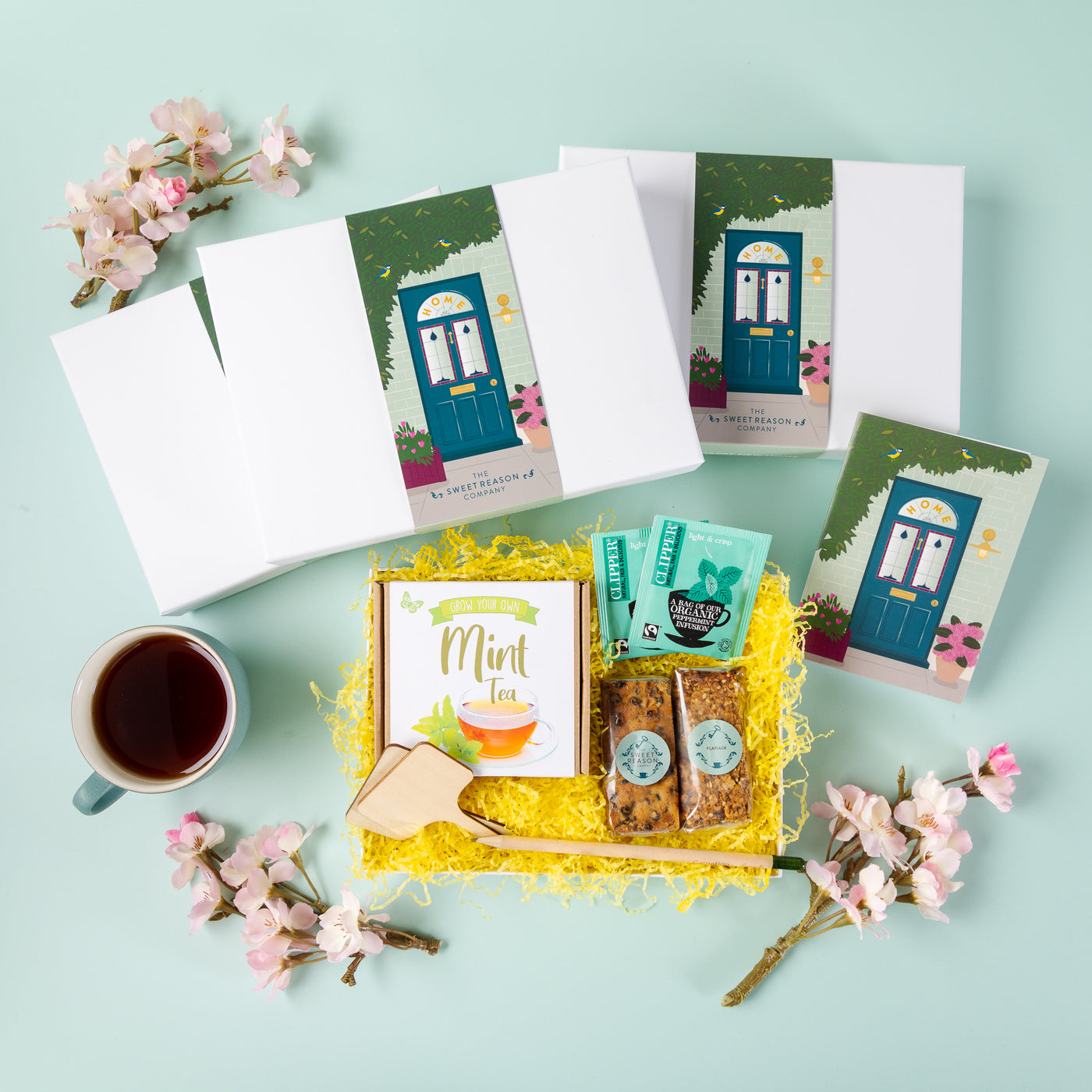 'New Home' Gardening Treats, Bakes and Mint Tea Gift