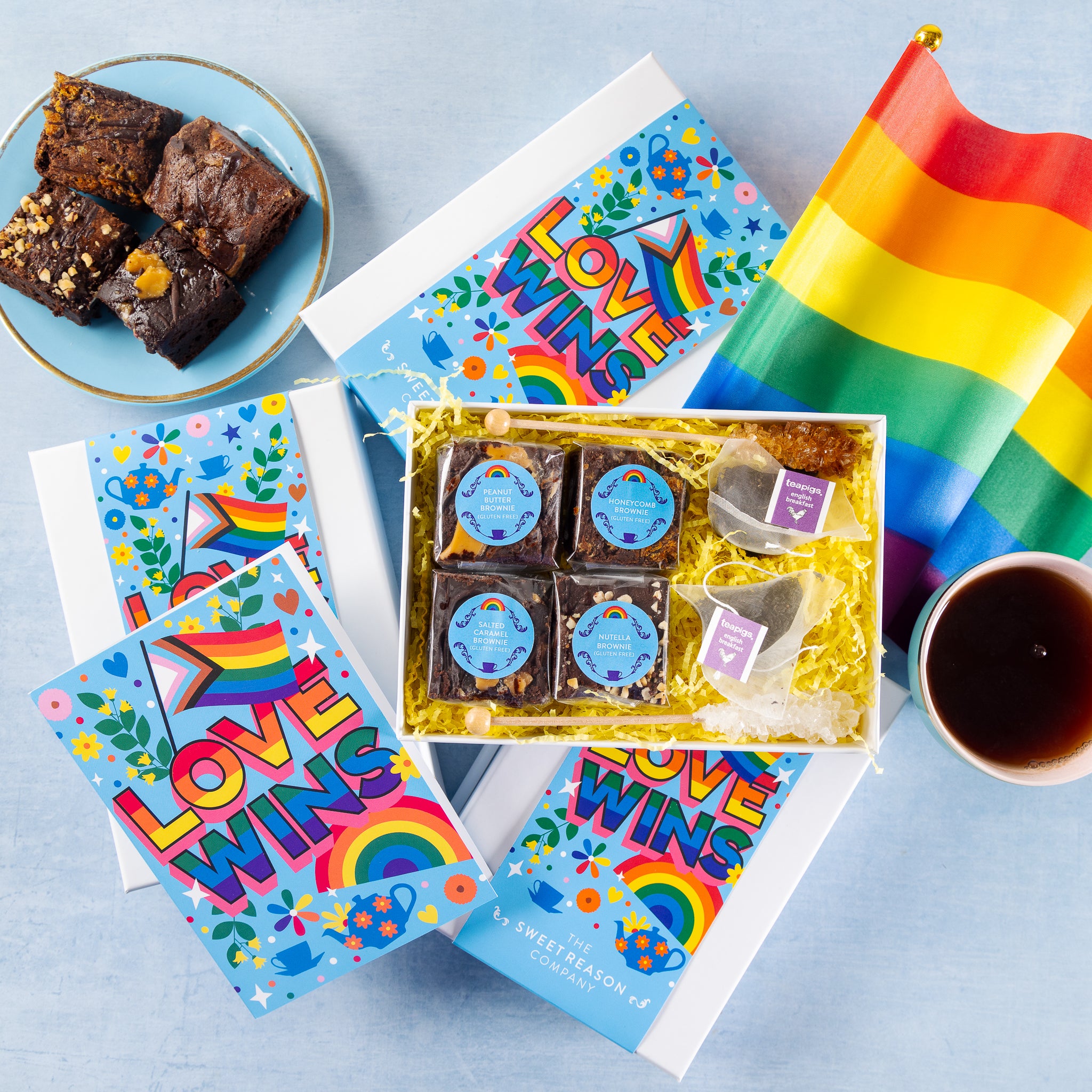'Pride' Gluten Free Afternoon Tea for Two The Sweet Reason Company