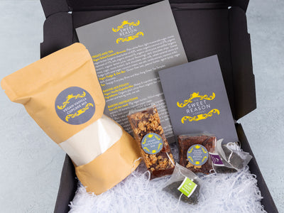 Vegan Baking Kit, Treats & Tea Mini Hamper