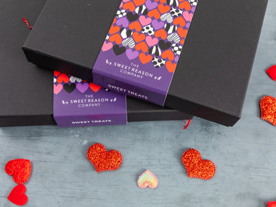 'King of Hearts' Luxury Brownie Valentine's Day Gift Box