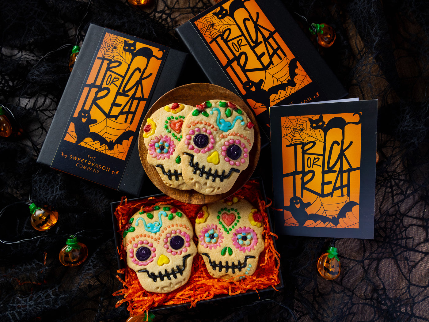 'Trick or Treat' Luxury Day of the Dead Biscuits