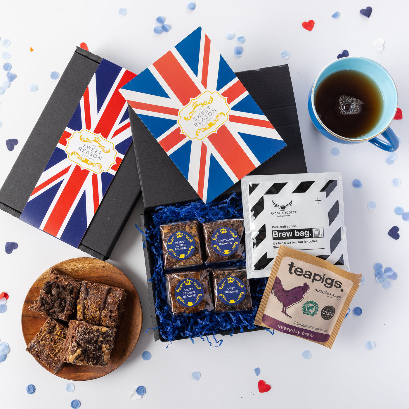 'British' Brownies, Coffee and Tea Letterbox