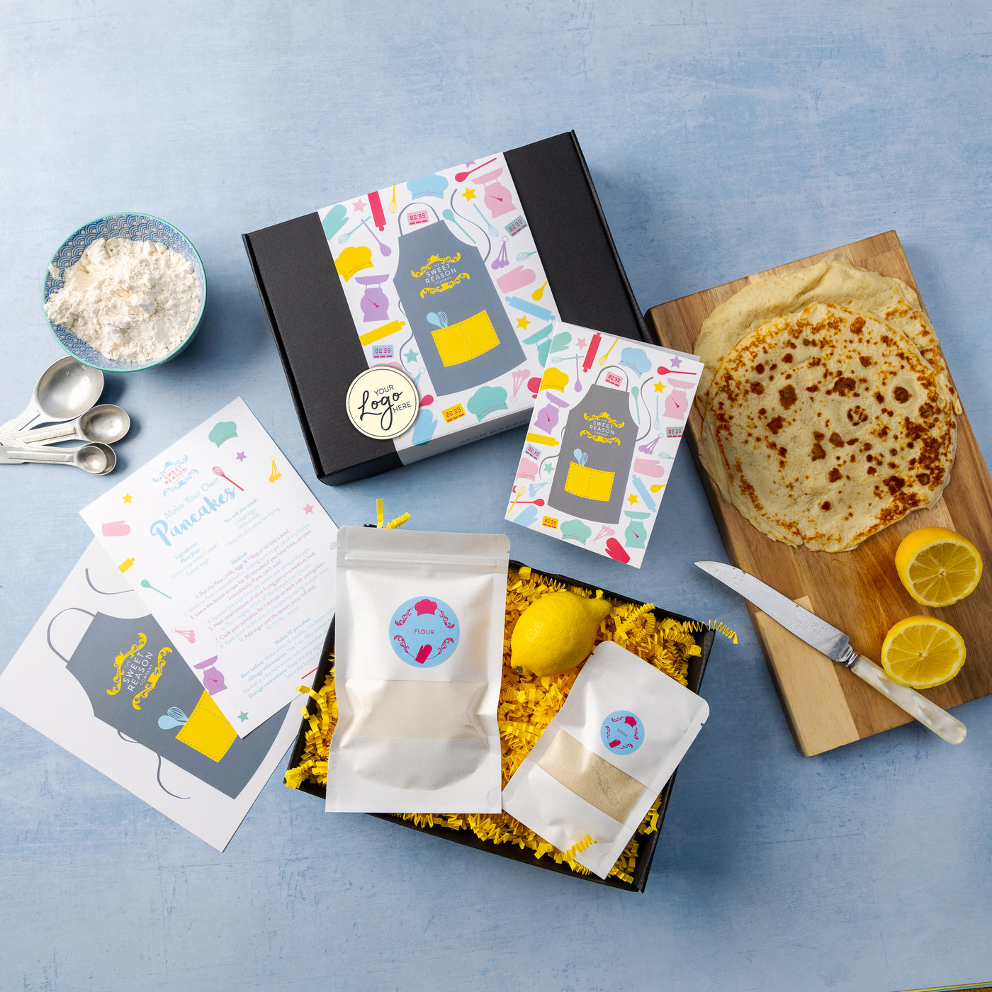 Branded and Personalised Make-Your-Own Pancakes Corporate Gift