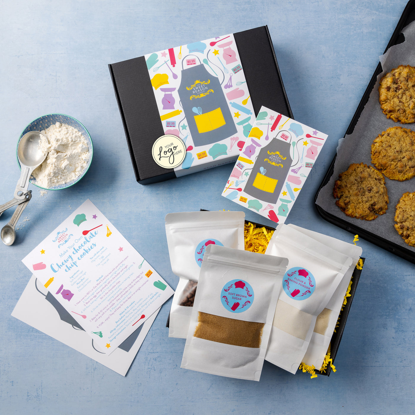 Branded & personalised Bake Your Own Cookies