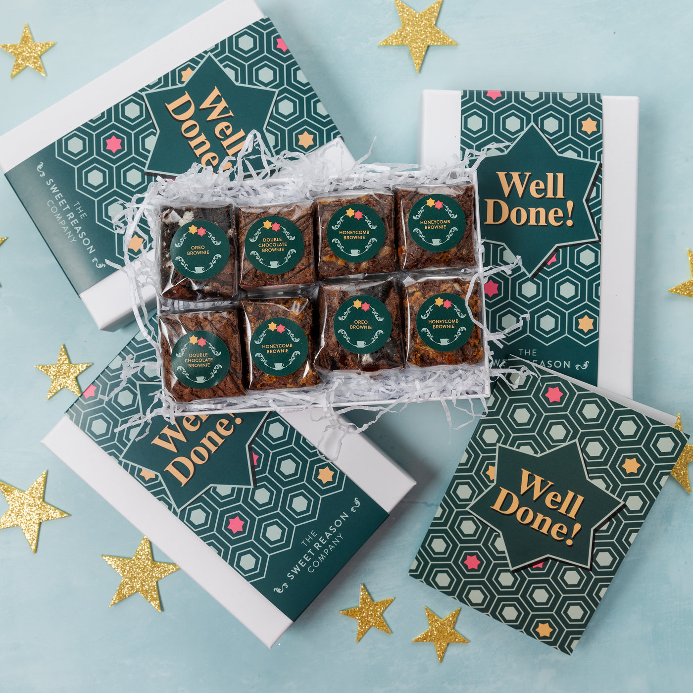 'Well Done' Luxury Brownie Gift