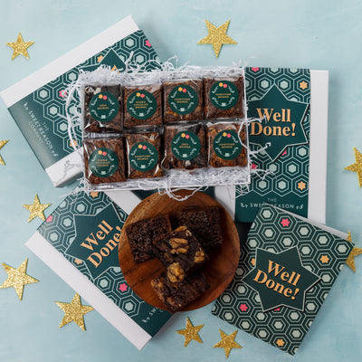 'Well Done' Luxury Brownie Gift