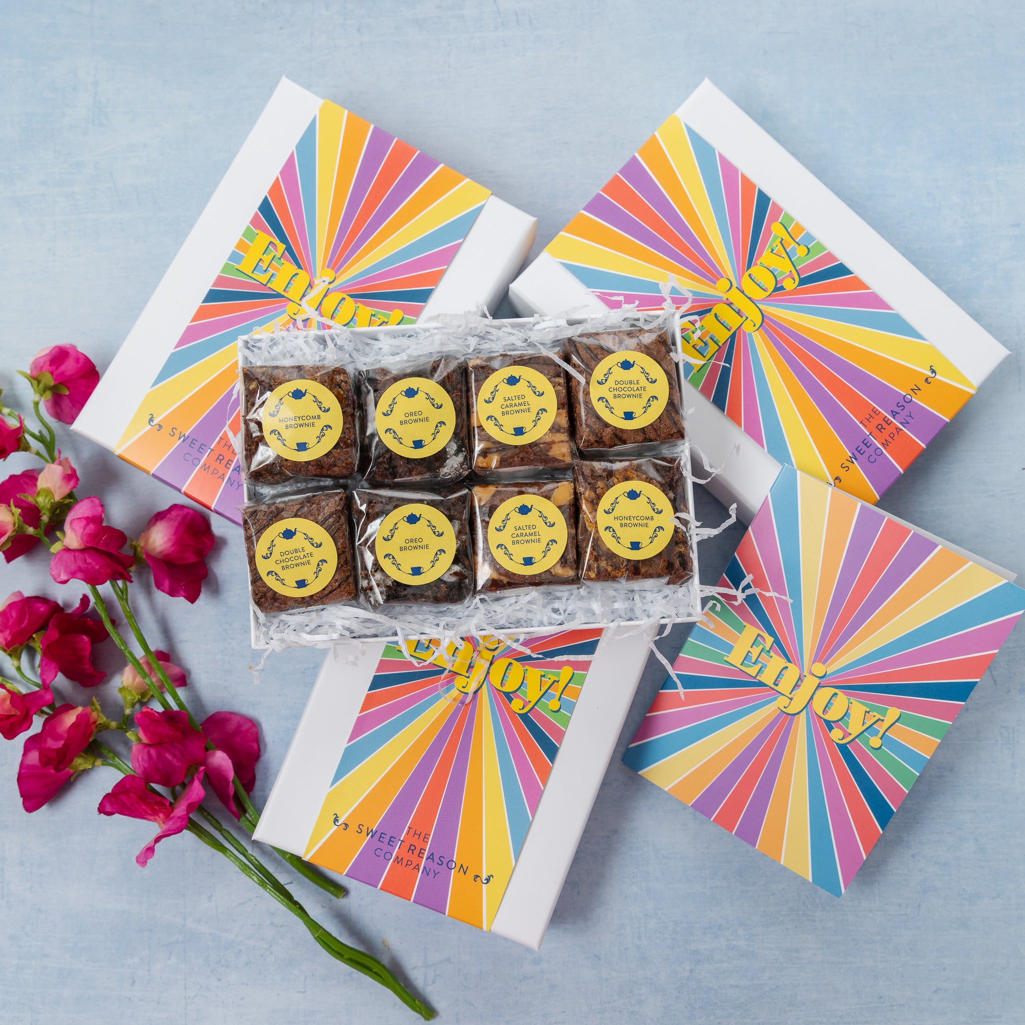 'Enjoy' Luxury Brownie Gift – The Sweet Reason Company