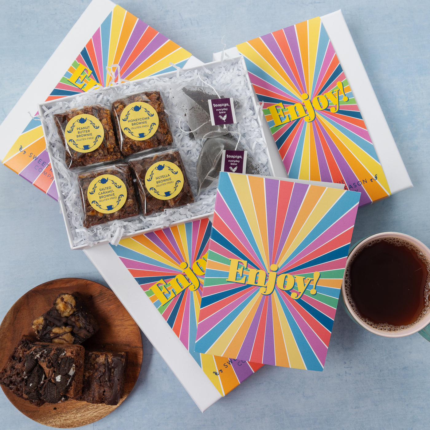 'Enjoy' Gluten Free Afternoon Tea For Two Gift
