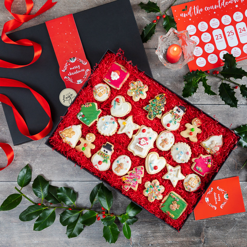 Branded & personalised Artisan Biscuit Advent Calendar