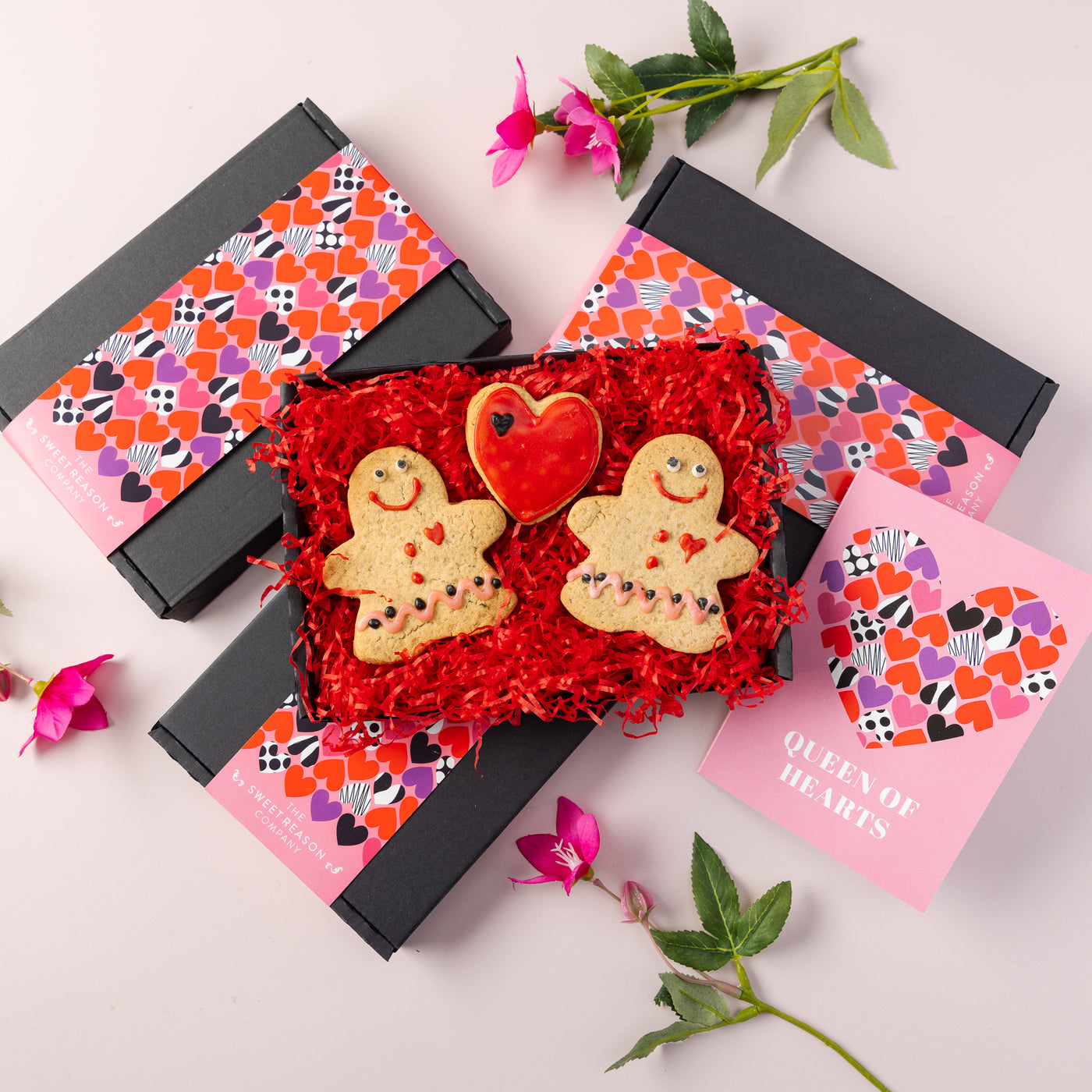 'Queen of Hearts' Biscuit Letterbox