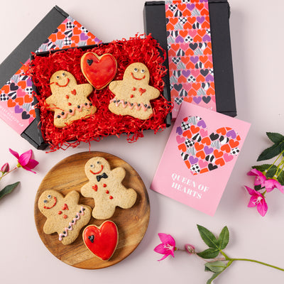 'Queen of Hearts' Biscuit Letterbox