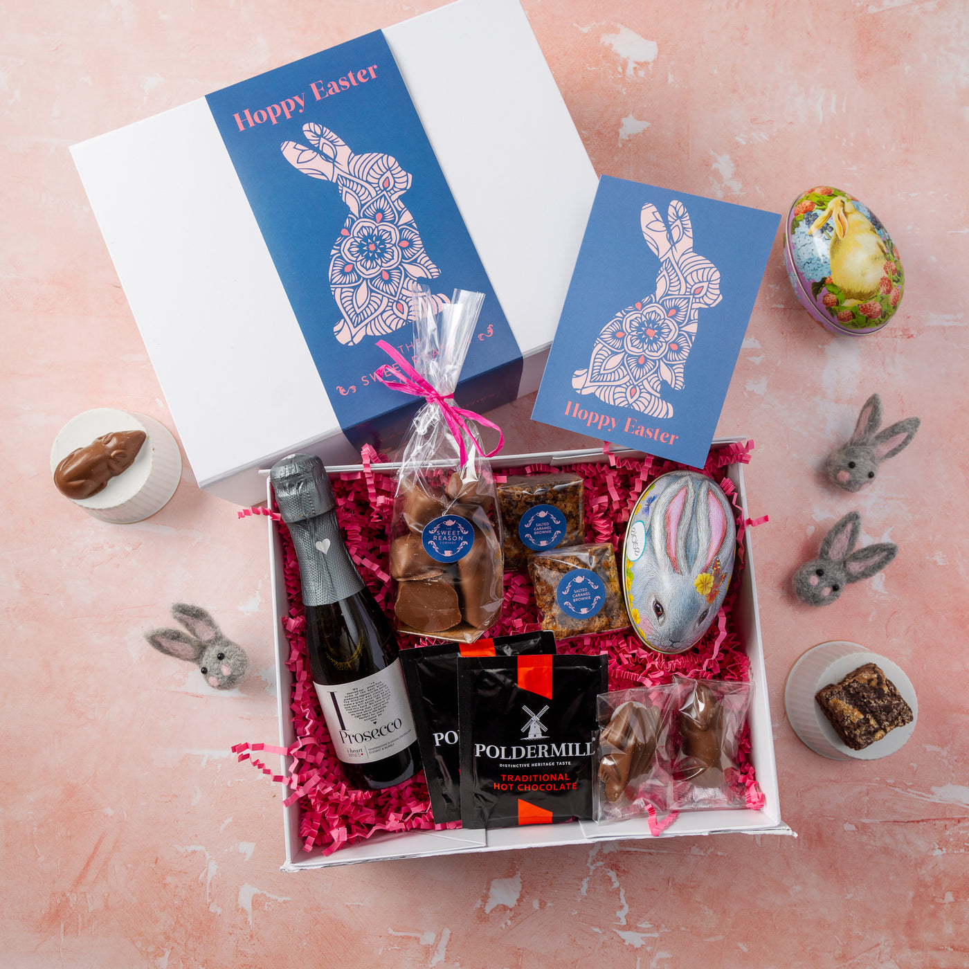 'Easter Bunny' Chocolate, Treats and Prosecco