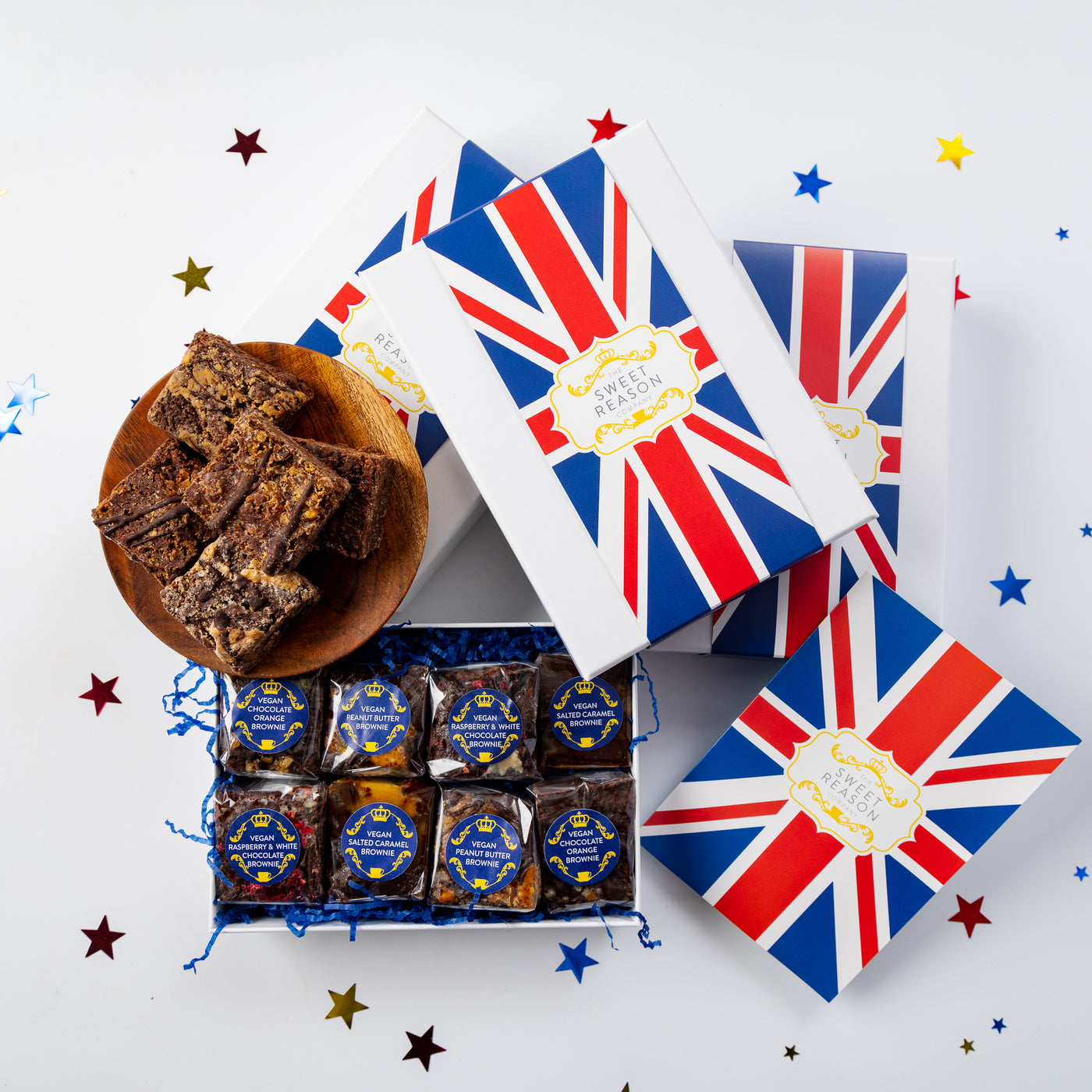 British Vegan Luxury Brownie Gift