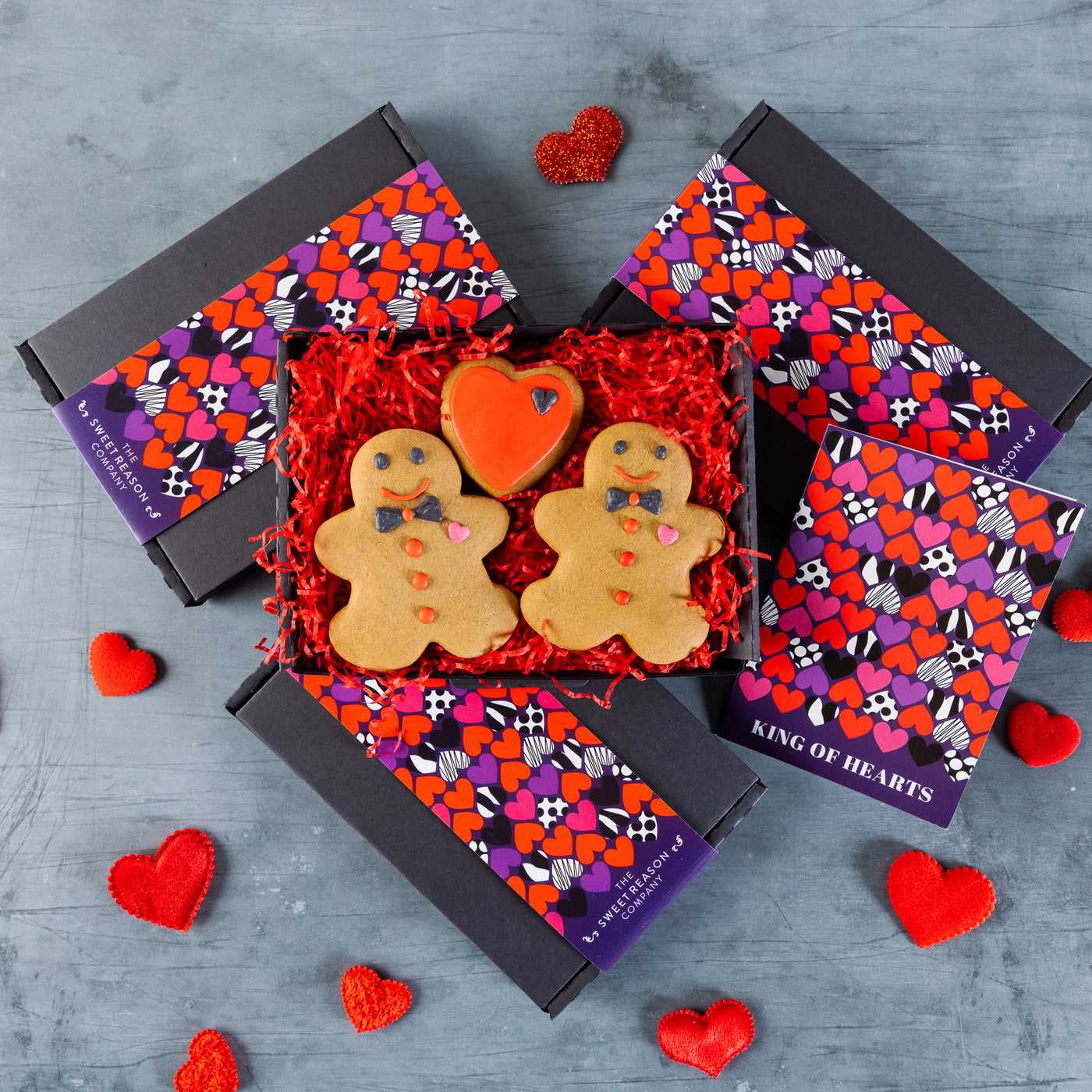 'King of Hearts' Biscuit Letterbox