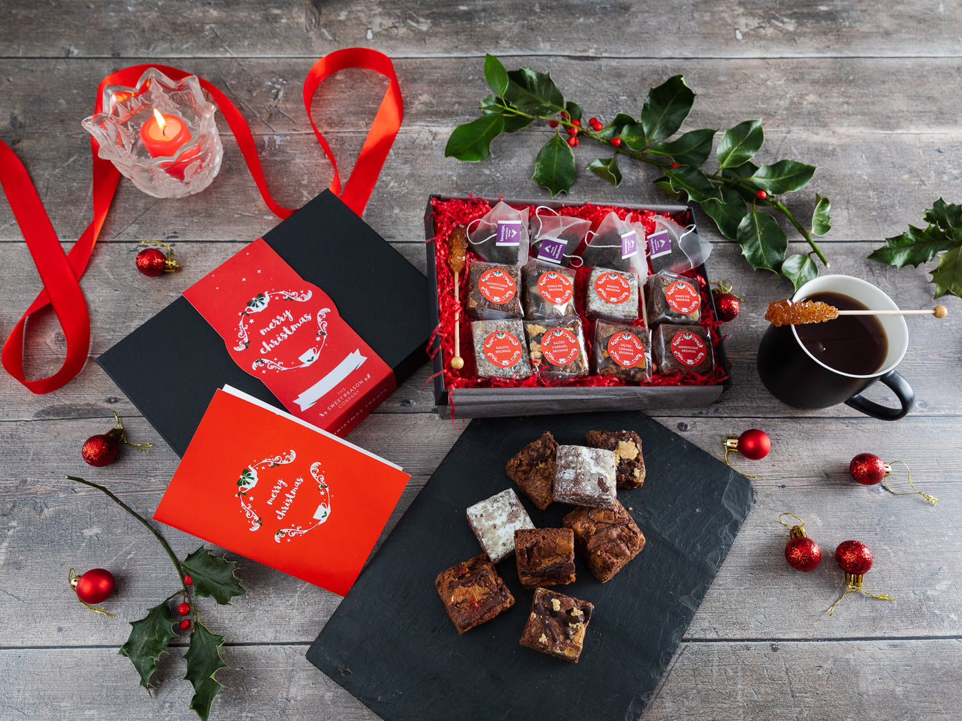Christmas Gluten Free Afternoon Tea for Four Gift Box