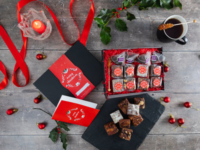 Christmas Afternoon Tea for Four Gift Box