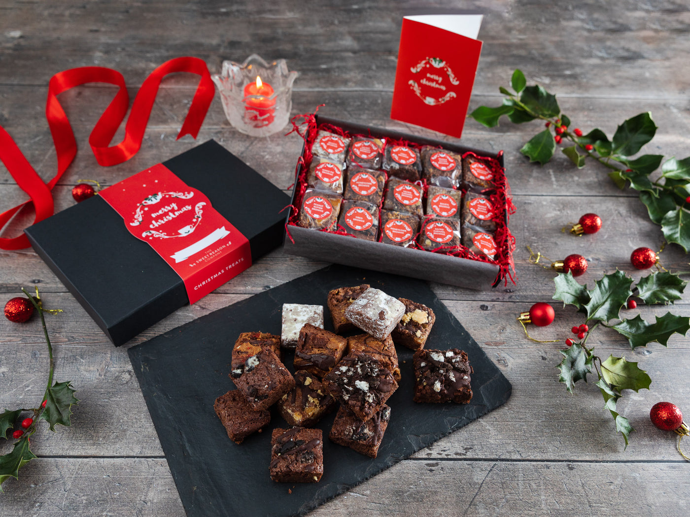 Christmas Indulgent Brownie Gift Box