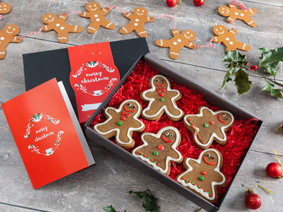 Christmas Gingerbread Biscuit Gift Box