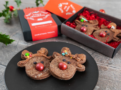 Luxury Rudolph Biscuits Gift Box