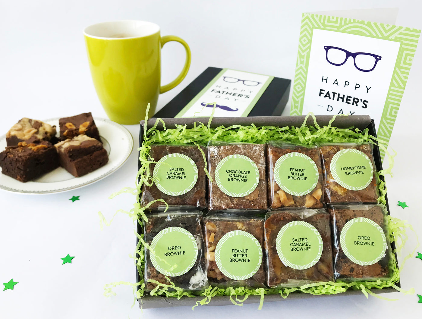 Father's Day Vegan Luxury Brownie Gift