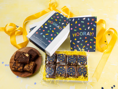 'Hooray!' Gluten Free Luxury Brownie Gift