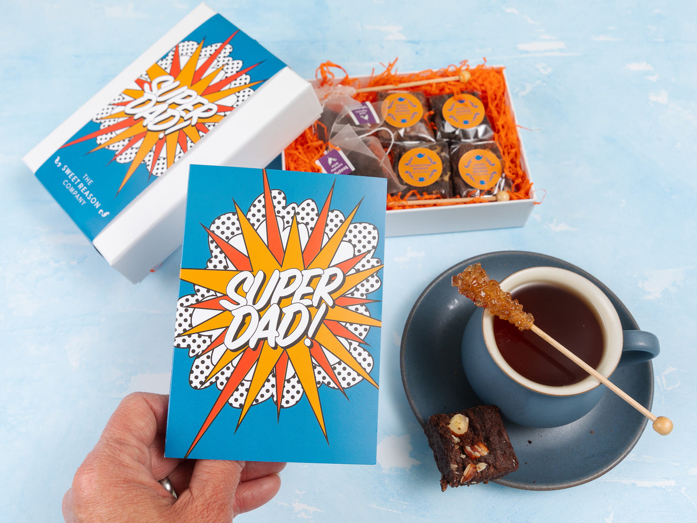 'Super Dad' Gluten Free Afternoon Tea For Two Gift