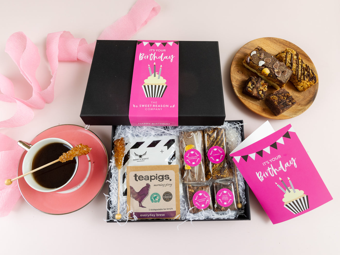 'Happy Birthday Cupcake' Coffee and Treats Gift