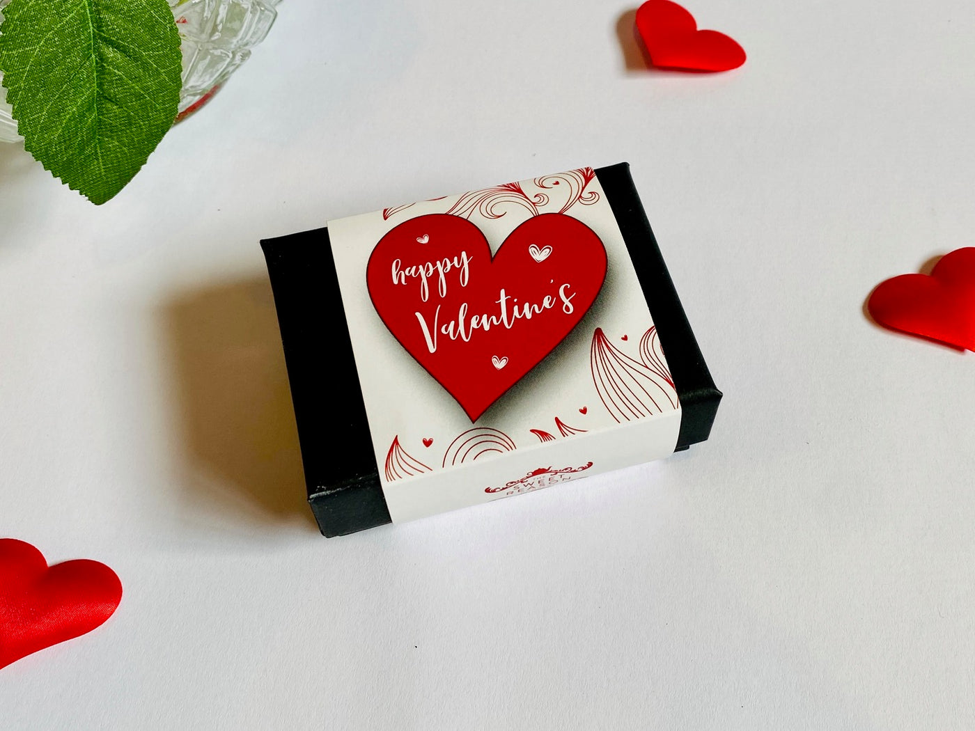 Happy Valentines Gluten Free Mini Brownie & Tea Gift