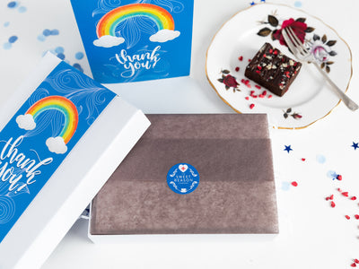 Thank you - Rainbow Luxury Vegan Brownie Box