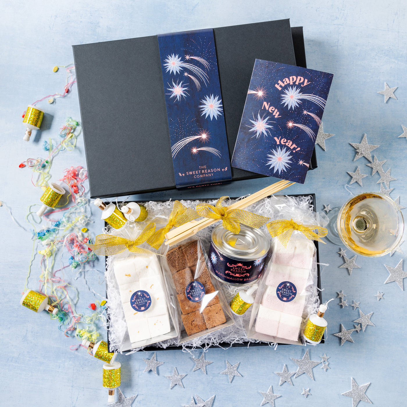 'Happy New Year' Marshmallow Ultimate Toasting Kit