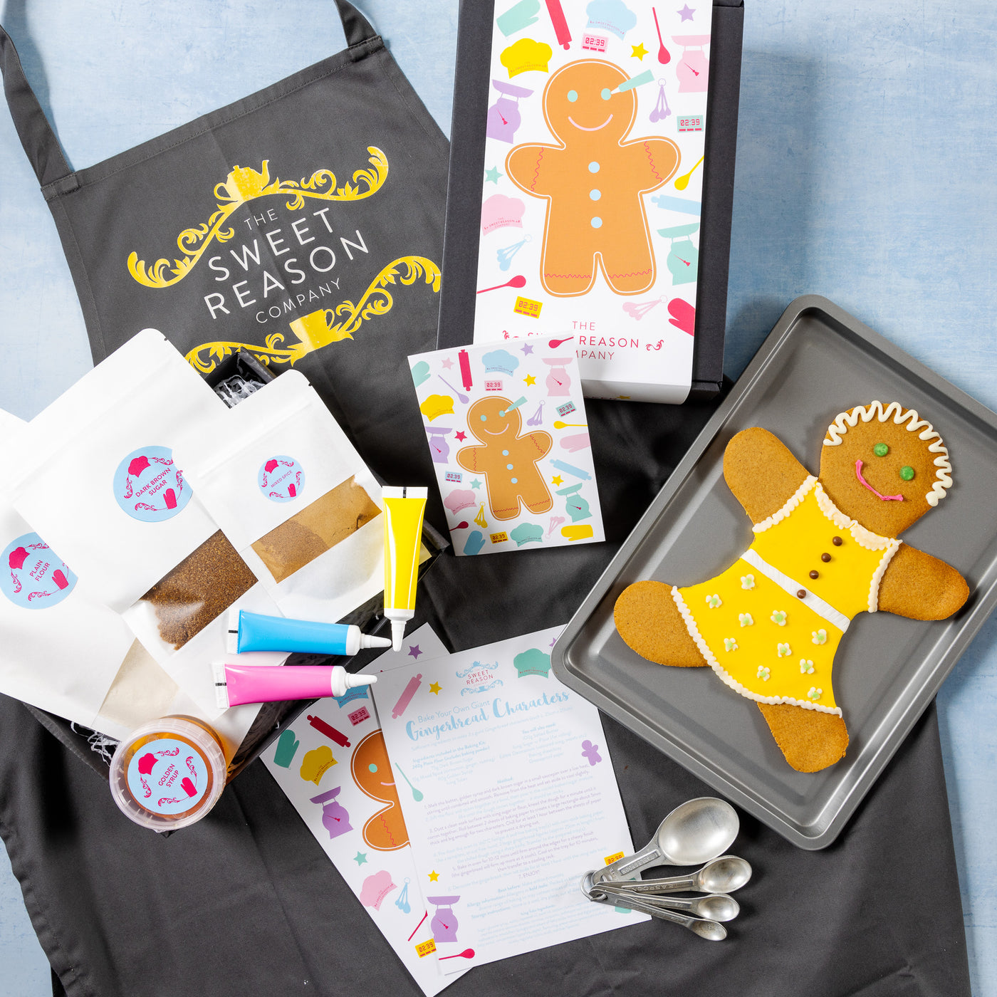 Bake Your Own Gingerbread Character Kit