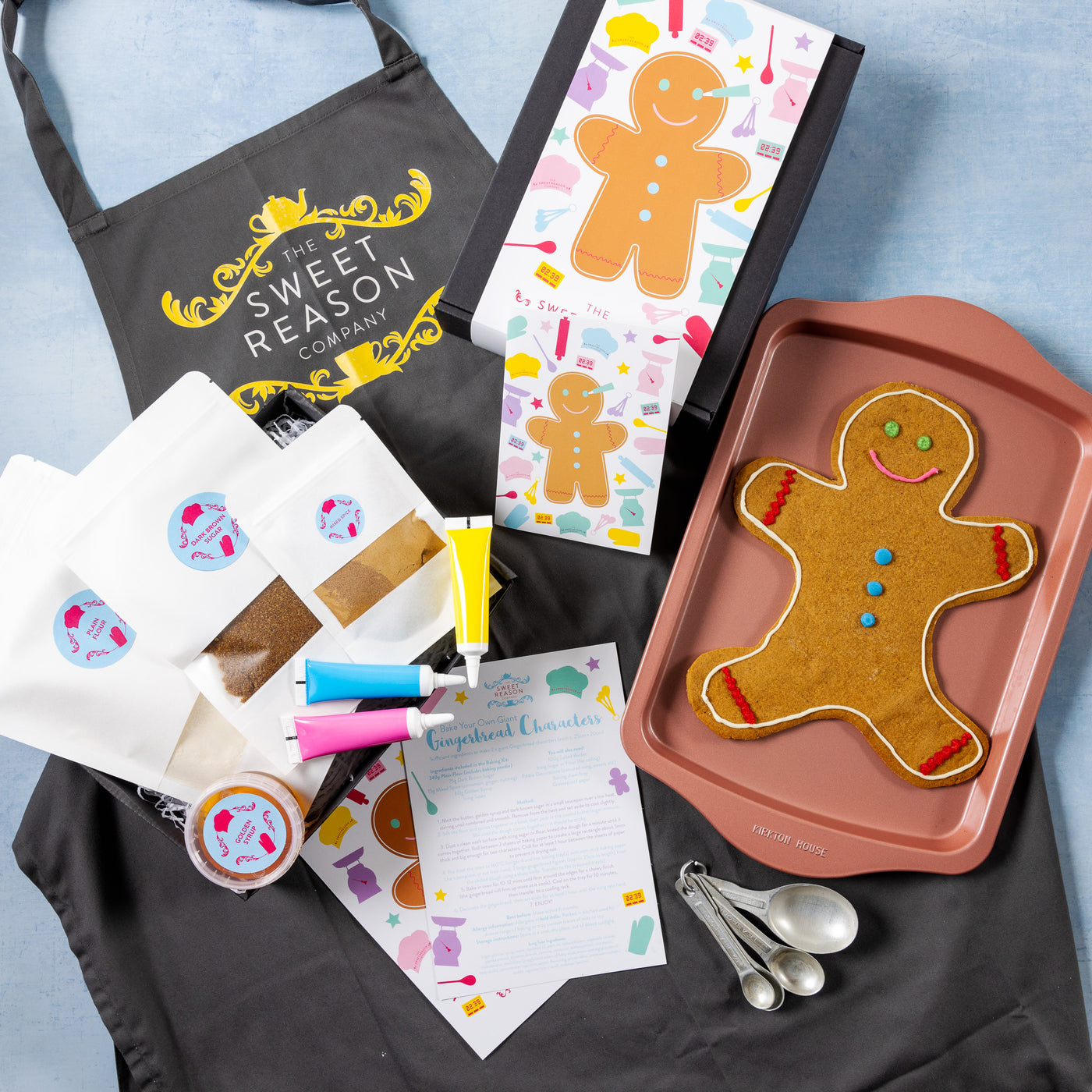 Bake Your Own Gingerbread Character Kit
