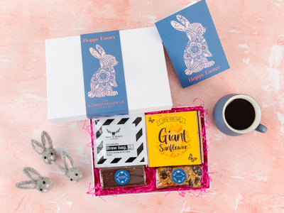 'Easter Bunny' Millionaire's Treats & Coffee Gift