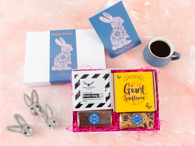 'Easter Bunny' Millionaire's Treats & Coffee Gift
