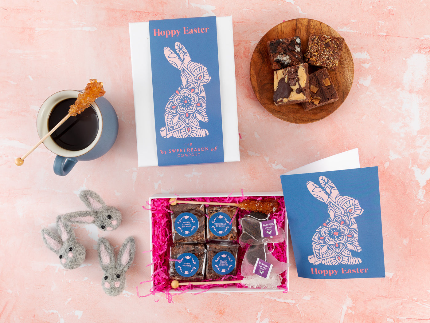 Easter Bunny Afternoon Tea For Two Gift