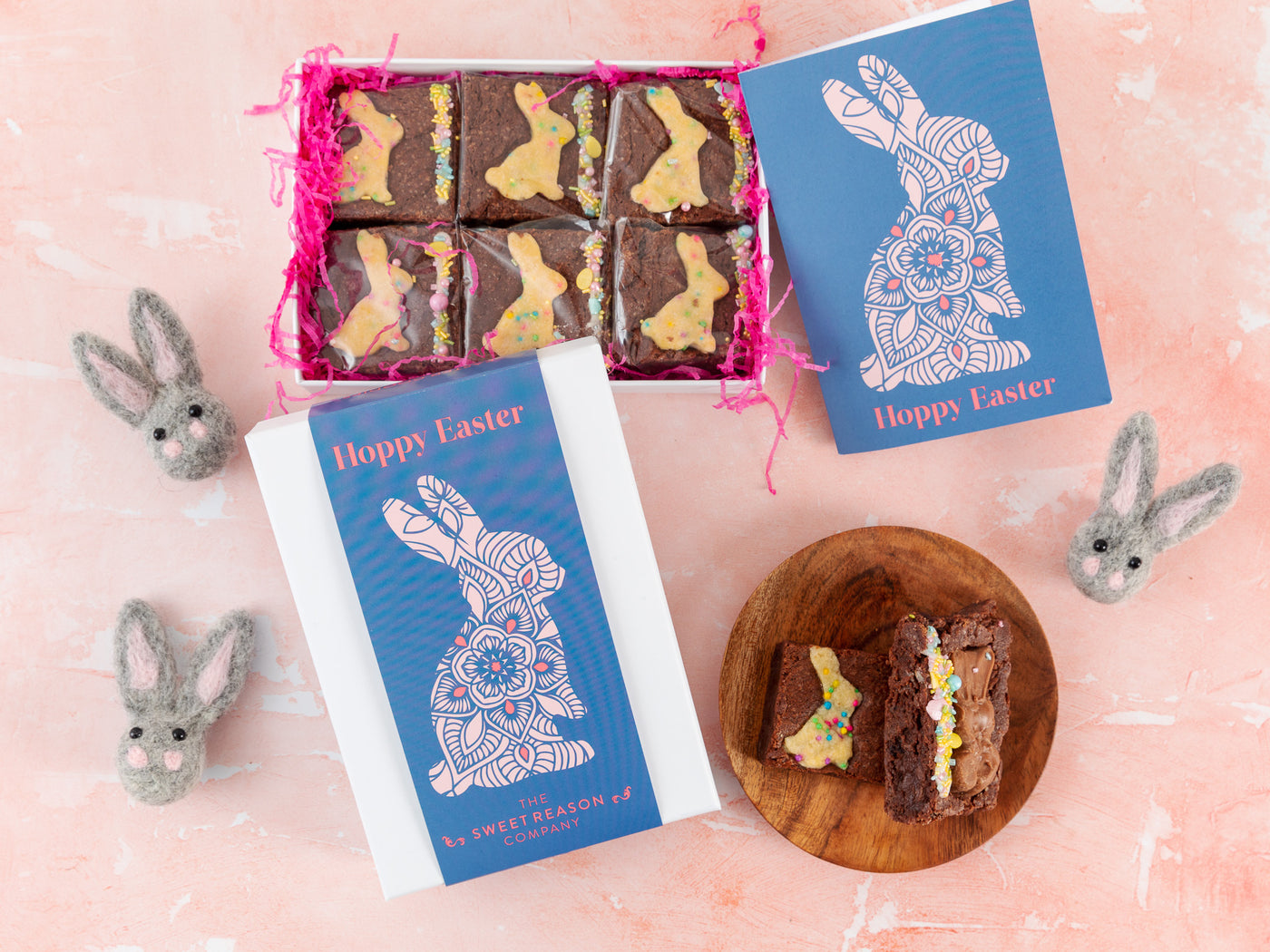 'Easter Bunny' Bunny Brownies