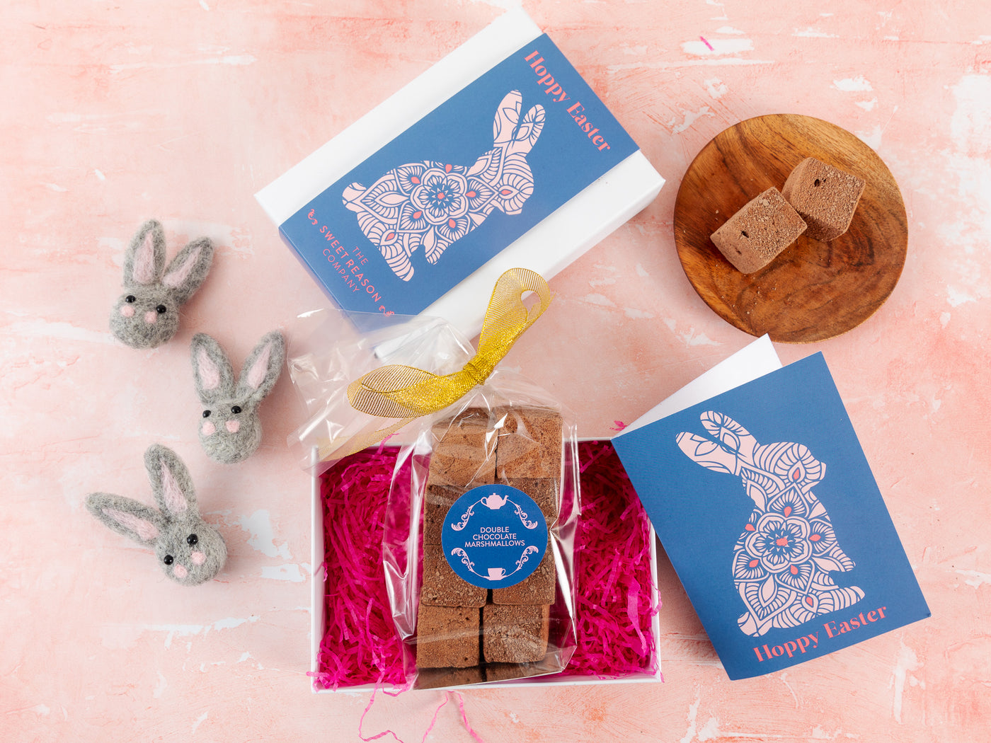 'Easter Bunny' Double Chocolate Marshmallows