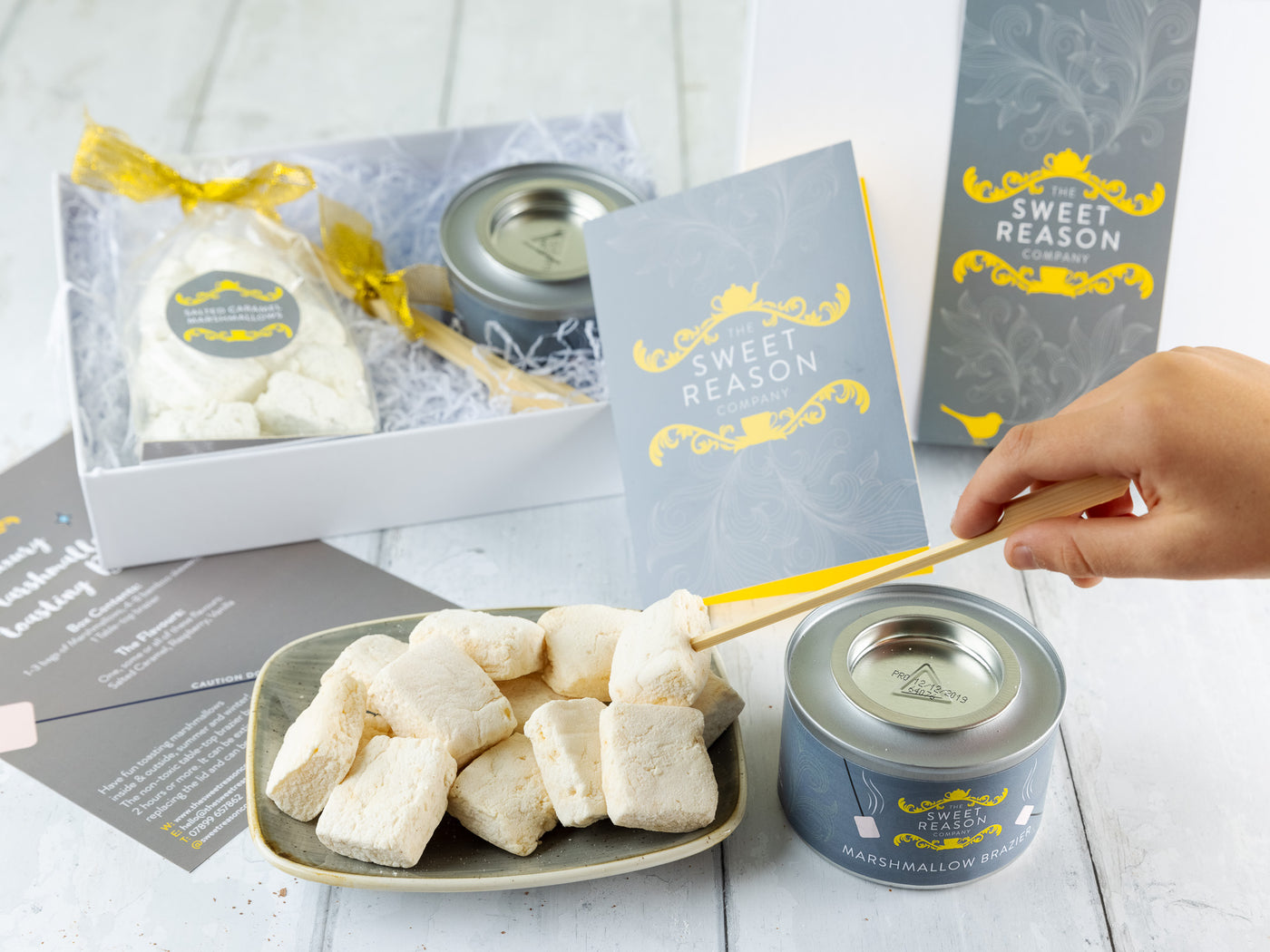 Salted Caramel Marshmallows Luxury Toasting Box