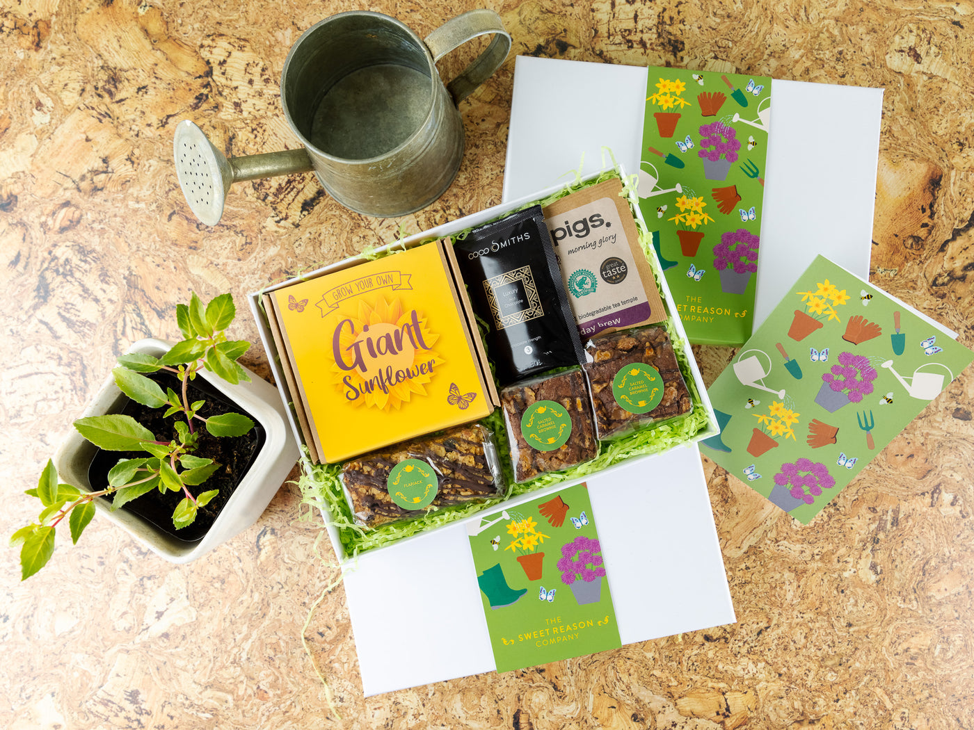 'Gardening' Treats & Tea Gift
