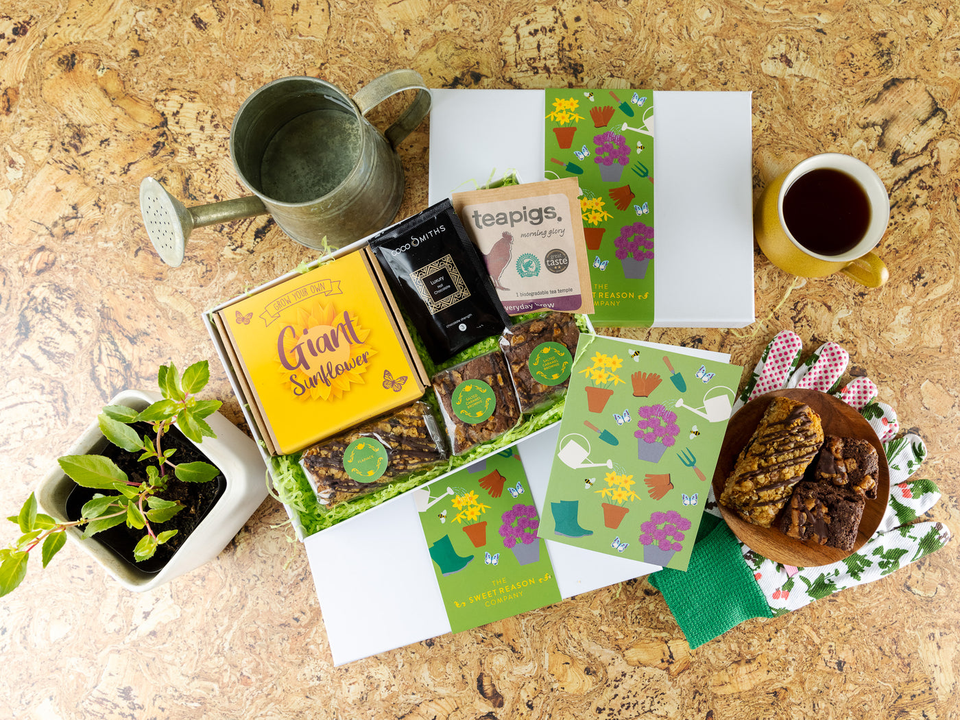 'Gardening' Treats & Tea Gift