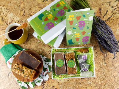 'Gardening' Afternoon Tea For Two Gift Bars