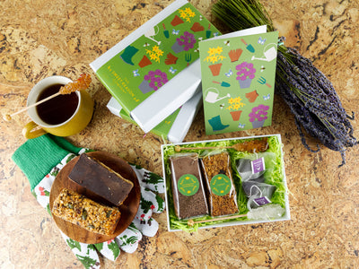 'Gardening' Vegan Bars Afternoon Tea For Two Gift