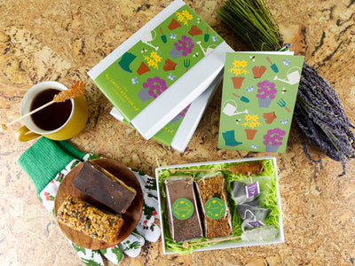 'Gardening' Vegan Bars Afternoon Tea For Two Gift