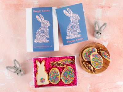 Easter Bunny Luxury Biscuit Box