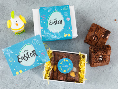 Easter Mini Egg Brownie Gift