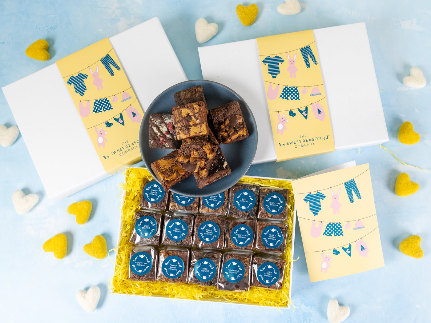 'Baby Clothes' Indulgent Brownie Gift