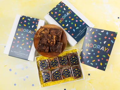 'Hooray!' Luxury Brownie Gift